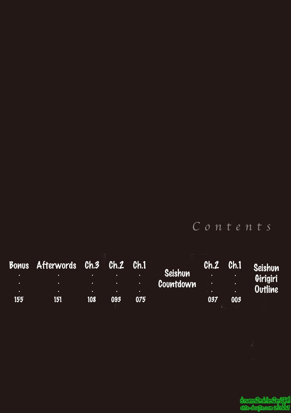 Seishun Girigiri Outline EP 1